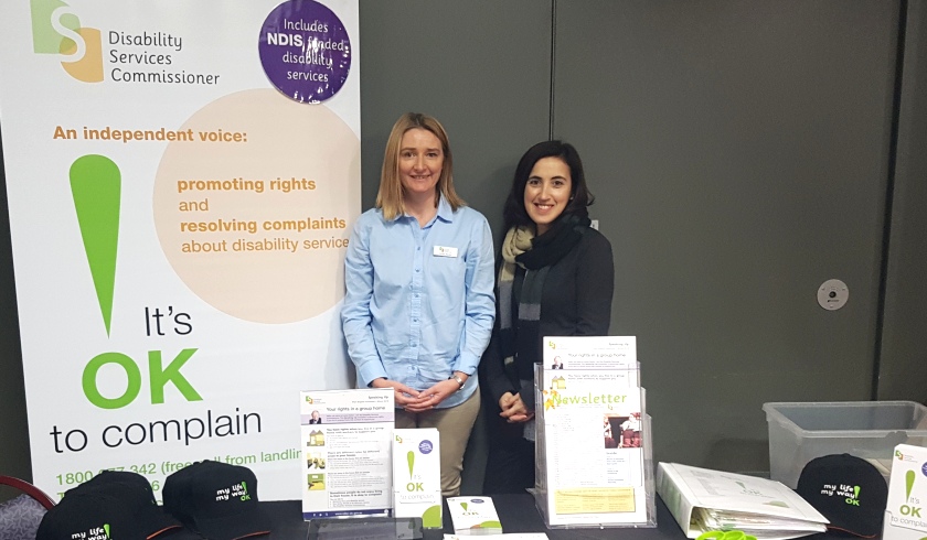 DSC at the Disability Recreation and Respite Expo